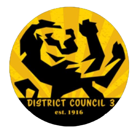 District Council #3 Union Logo